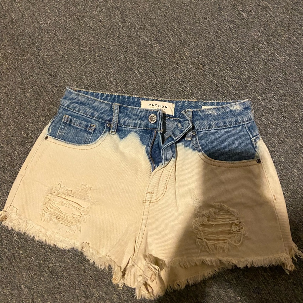 PacSun Festival High Rise Short Jean Shorts